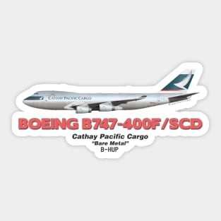 Boeing B747-400F/SCD - Cathay Pacific Cargo "Bare Metal" Sticker